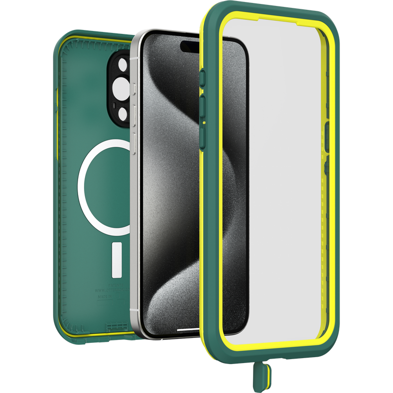 product image 3 - iPhone 15 Pro Max Waterproof Case OtterBox Frē Series for MagSafe