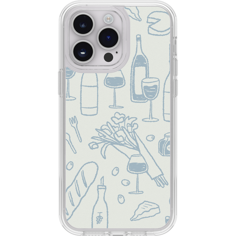 product image 1 - iPhone 14 Pro Max Case Symmetry Series Clear Paris Collection