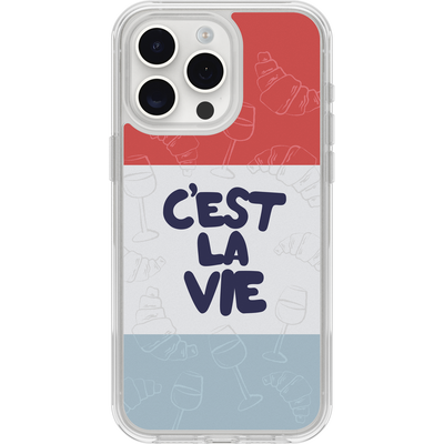 iPhone 15 Pro Max Case | Symmetry Series Clear Paris Collection